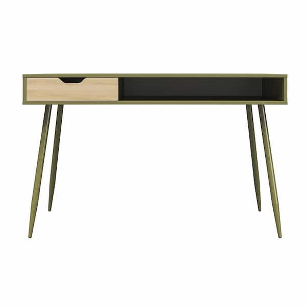 Ameriwood Home Malone Writing Desk, Olive Green