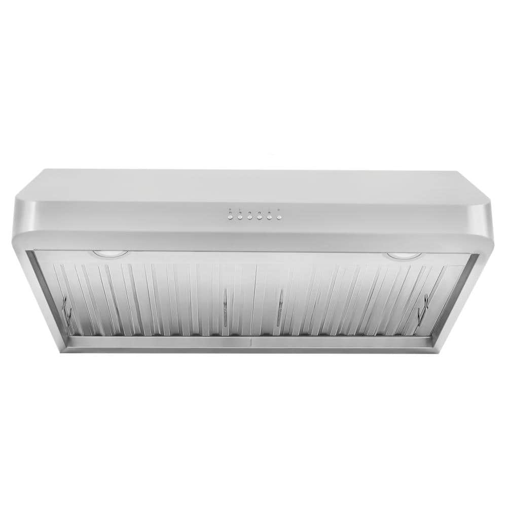30" Stainless Steel Under Cabinet Range Hood with LED Lighting