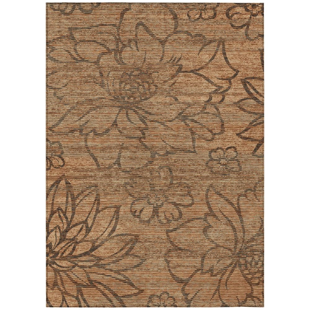 Chantille Machine Washable Indoor/Outdoor Abstract ACN2789 Copper 10 ft. x 14 ft. Area Rug price history on PriceWatchPro