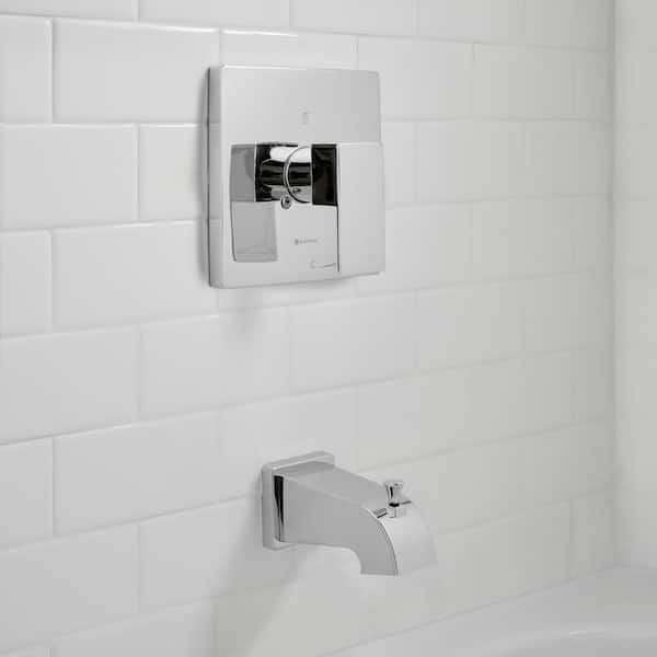 Marx Single Handle 1-Spray Tub and Shower Faucet in Chrome (Valve Included) Marx Single Handle 1-Spray Tub and Shower Faucet in Chrome (Valve Included)
