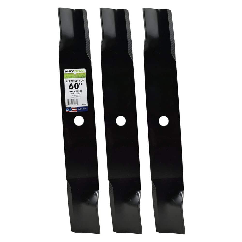 "561823B 3-Blade Set for 60"" John Deere Mowers Replaces TCU15881" price history on PriceWatchPro