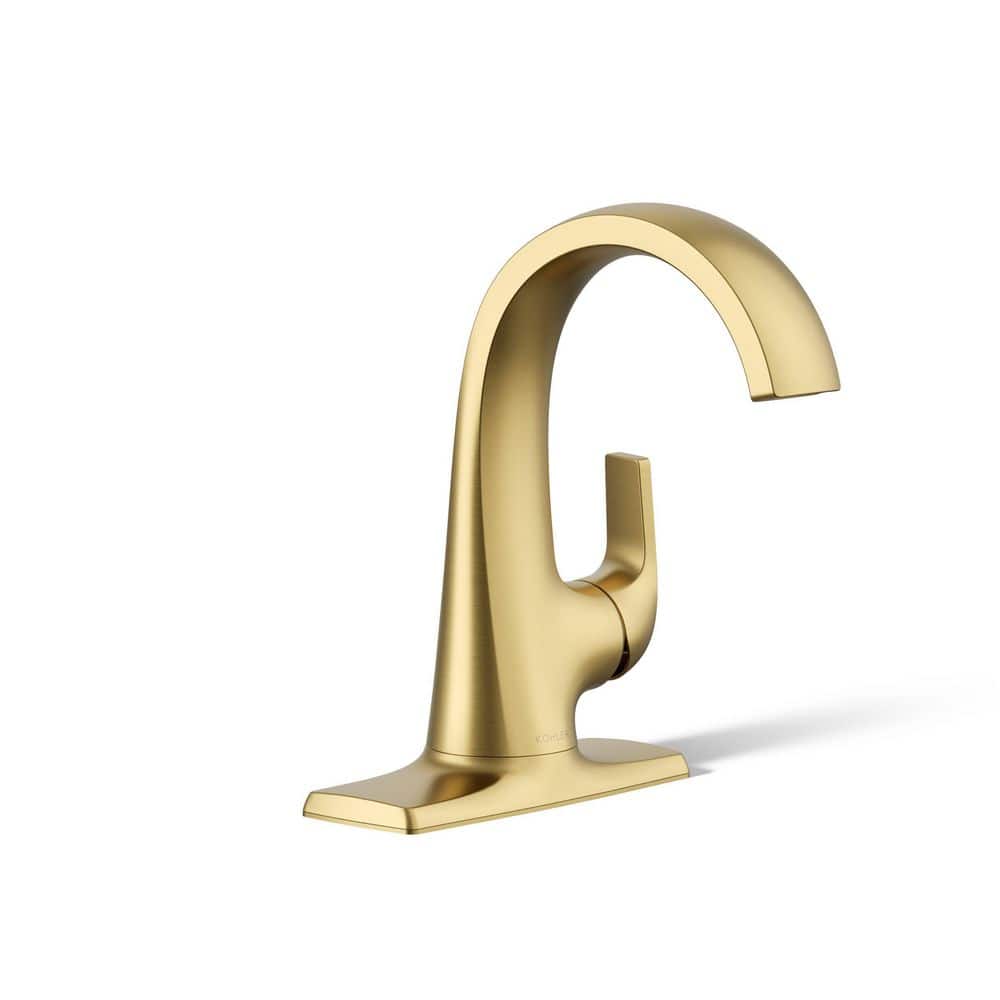 kiso design ゴールド　クラウン Kintsu® | Widespread Pull-Down Faucet with Arc Spout - Less Handles