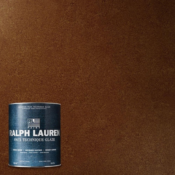 Ralph Lauren 1-qt. Chestnut Antique Leather Specialty Finish Interior Paint