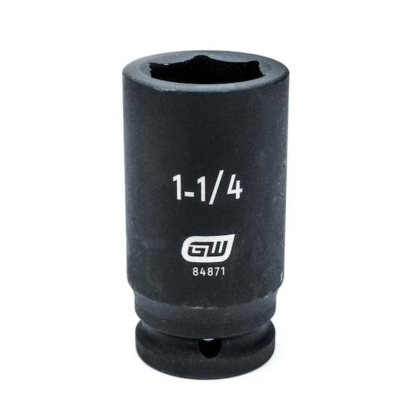 GEARWRENCH 3/4 in. Drive 6-Point Deep Impact SAE Socket 1-1/4 in.