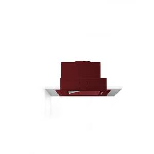 46 in. 1000 CFM Cabinet Insert Vent Hood with Lights in Burgundy