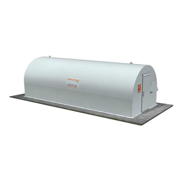 Survive-a-Storm Shelters 10 ft. x 24 ft. Above-Ground Community Metal Storm Shelter