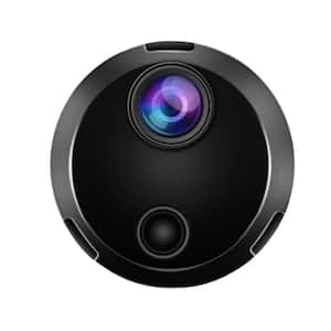 Indoor 1080P Hidden/Spy Full HD Surveillance WiFi Camera with App-67, Motion Detection and Night Vision, Black Finish