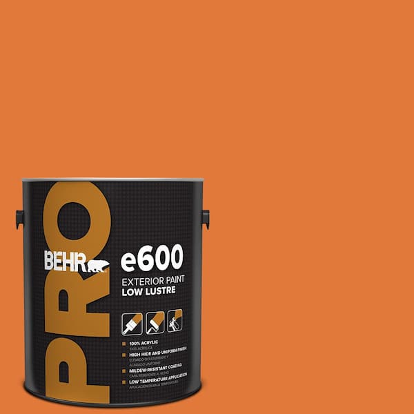 BEHR PRO 1 gal. #S-G-260 Citrus Blast Low Luster Exterior Paint