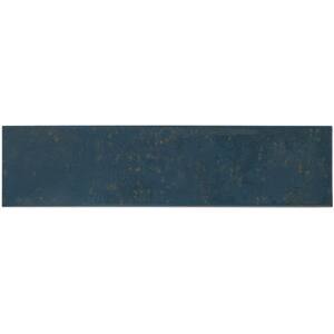 Serenite Jazz Blue/Brown Matte 4 in. x 15 3/4 in. Smooth Ceramic Subway Floor and Wall Tile (11 sq. ft./Case)