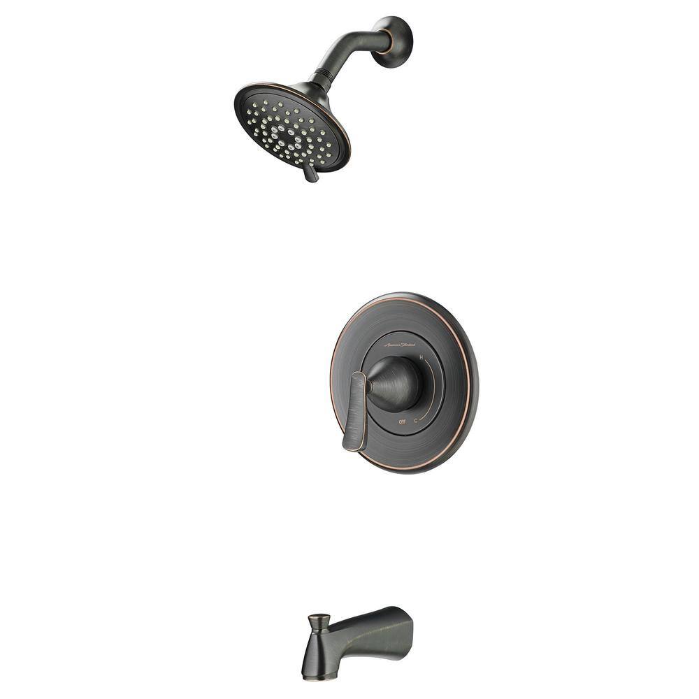 Legacy Bronze Round Multi-Function Wall Mounted Shower Kit