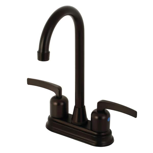 Kingston Brass Centurion 2-Handle Bar Faucet in Oil Rubbed Bronze