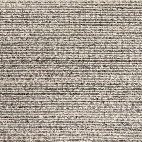 Natural Harmony Lively - Smoke - Beige 15 ft. 62 oz. Wool Texture Installed  Carpet 268815 - The Home Depot