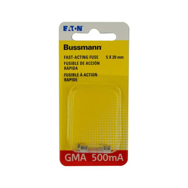 Cooper Bussmann GMA 5 Amp Glass Tube Fuse BP/GMA-5A - The Home Depot