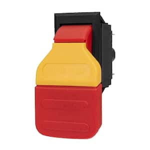 Safety Paddle Switch - Dual Voltage 125/250v Smart Switch for Table Saw and Power Tool Safe Guard