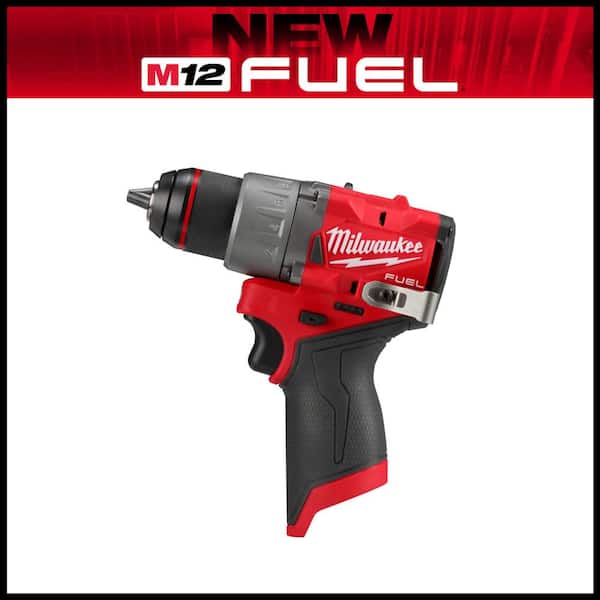 Milwaukee 3403-20 M12 FUEL 12V Lithium-Ion Brushless Cordless 1/2 in. Drill Driver (Tool-Only) - 1