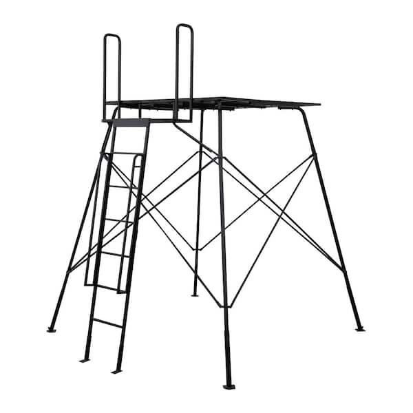 8 ft. Hunting Tower 66 in. x 66 in. Platform 800 lb. Capacity