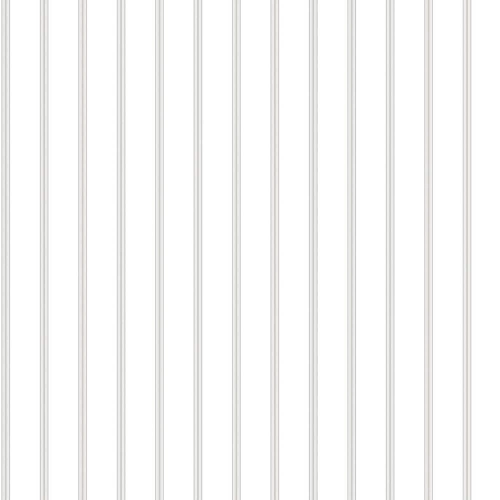 Smart Stripes 3 Grey/White Napkin Stripe Vinyl on Non-Woven Non-Pasted Wall