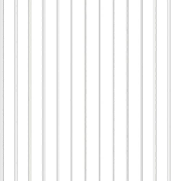 Unbranded Smart Stripes 3 Grey/White Napkin Stripe Vinyl on Non-Woven Non-Pasted Wallpaper Sample