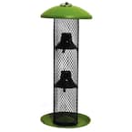 Green Straight-Sided Sunflower Tube Hanging Bird Feeder - 1.5 lb. Capacity