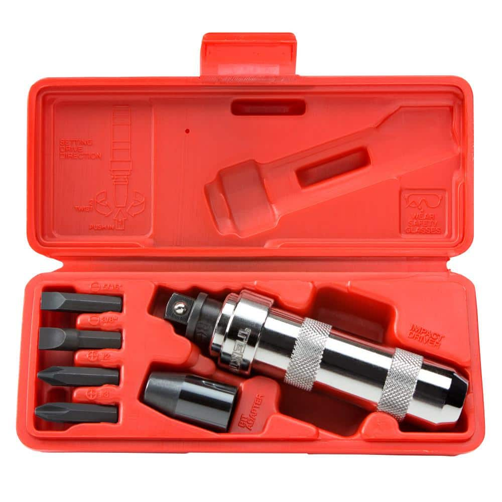 Kingtony 4505SR impact screwdriver set (10 pcs, 1/2)