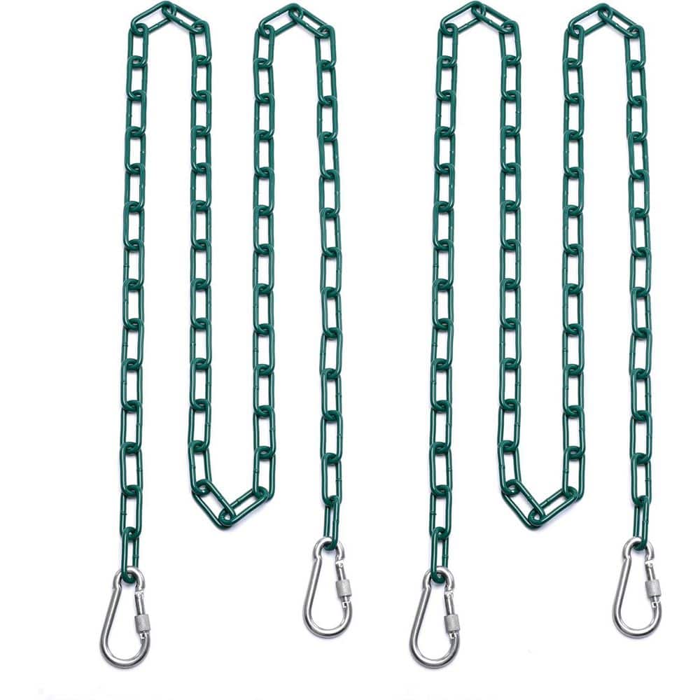 Heavy Duty 83 Swing Chains Fully Plastic Coated w/ 4 Quick Links Anti-Rust Iron for Playground Tree Swing Seat (2-Pack) price history on PriceWatchPro