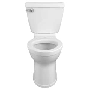 Champion 4 HET Tall Height 2-piece 1.28 GPF High-Efficiency Elongated Toilet in White, Seat Not Included