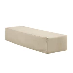 Tan Outdoor Chaise Lounge Furniture Cover