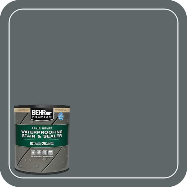 セーブルダークブラウンカラー BEHR PREMIUM 1 qt. #PPU5-19 Dark Truffle Solid Color Waterproofing