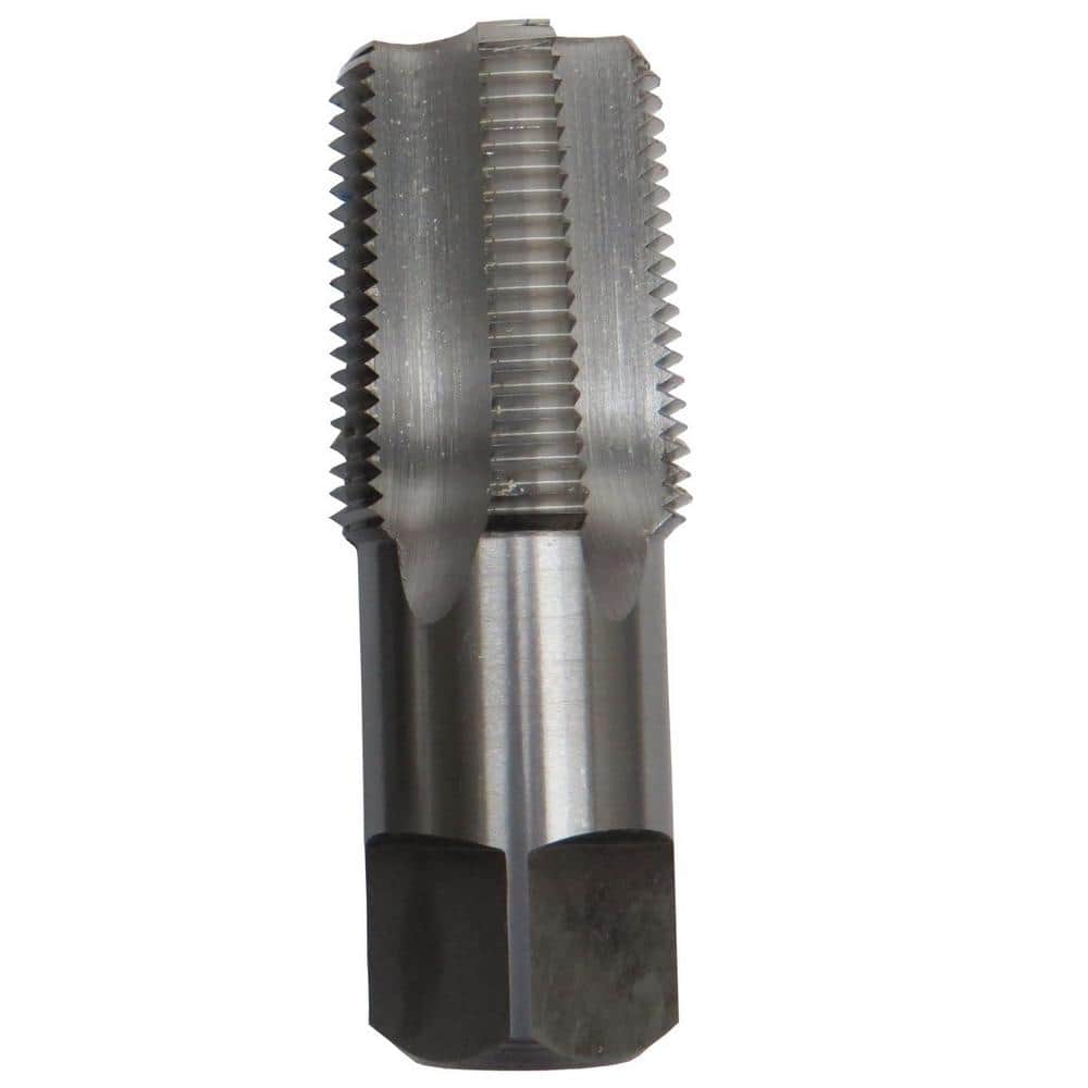 1/2-14 NPT Pipe Tap High Carbon Steel HCS Taper Bright Finish Thread Cleaning