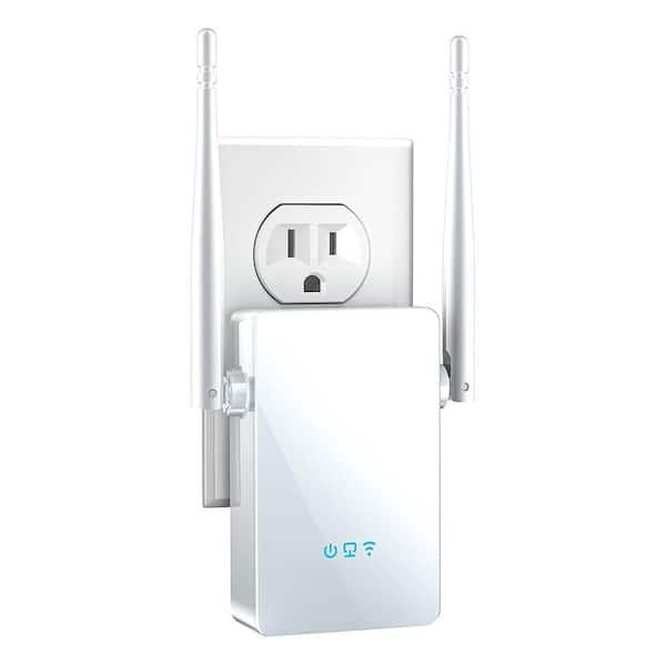 10,000 sq.ft WiFi Extender Signal Booster New Gen Internet Booster 4X Faster Long Range Amplifier Ethernet Port