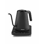  Cuisinart GK-1 Digital Goose Neck Kettle, Precision Gooseneck  Spout Designed for Precise Pour Control that Holds 1-Liter, 1200-Watt  Allows for Quick Heat Up, Stainless Steel,Black: Home & Kitchen