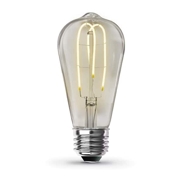 40 watt replacement Ecosmart 4.5 watt LED Candlabra Dimmable bulb 3 pack 