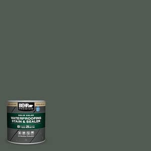 8 oz. #N420-7 Alpine Trail Solid Color Waterproofing Exterior Wood Stain and Sealer Sample
