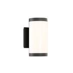 Cylo 9 in. Bronze Integrated LED Outdoor Wall Sconce, 4000K