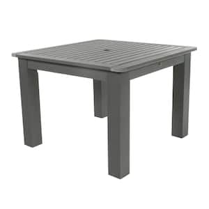 Coastal Teak Square Recycled Plastic Outdoor Dining Table