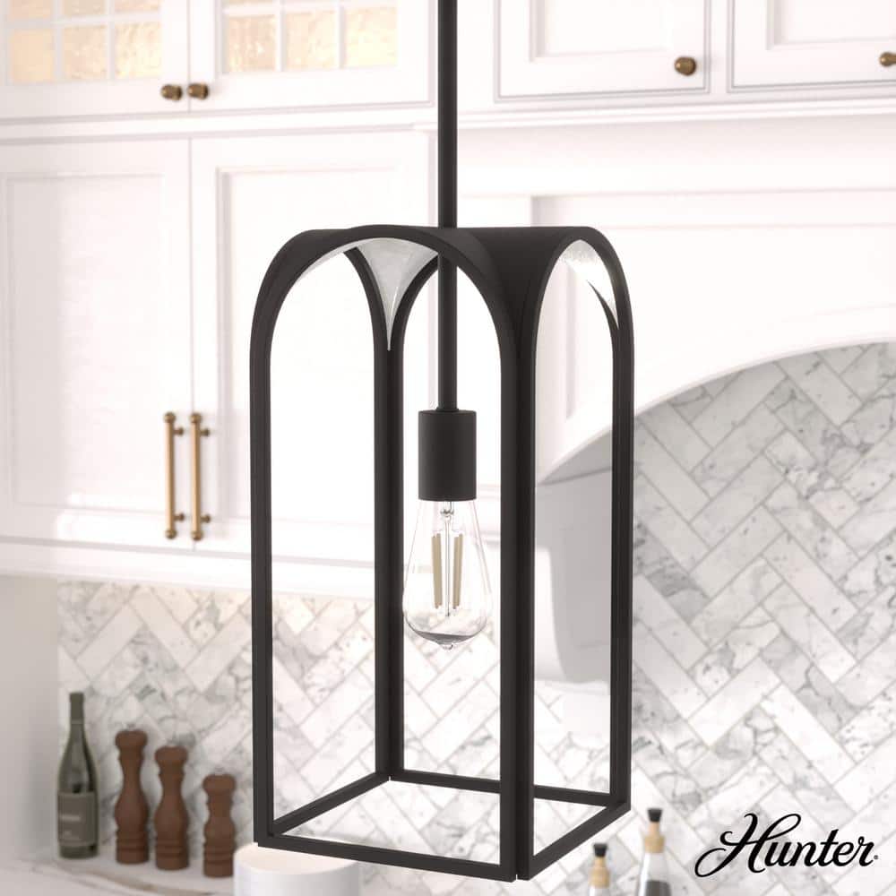 Dukestown 1-Light Natural Iron Lantern Pendant Light with Silver Lead Detail price history on PriceWatchPro