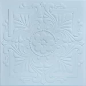 Victorian 1.6 ft. x 1.6 ft. Glue Up Foam Ceiling Tile in Breath of Fresh Air