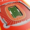 Kansas City Chiefs NFL 3D Wood Model PZLZ Stadium - Arrowhead Stadium