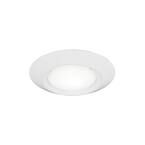 Traverse 4 in. Canless 3000K New Construction and Remodel Integrated LED Recessed Light Kit