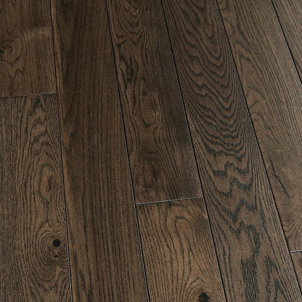 Malibu Wide Plank Boca Raton French Oak 3/4 in. T x 5 in. W Wire Brushed Solid Hardwood Flooring (904 sq. ft./pallet)