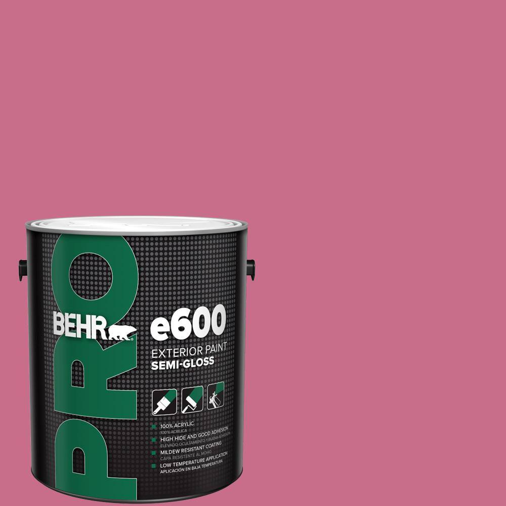 BEHR PRO 1 gal. 110B5 Silk Ribbon SemiGloss Exterior