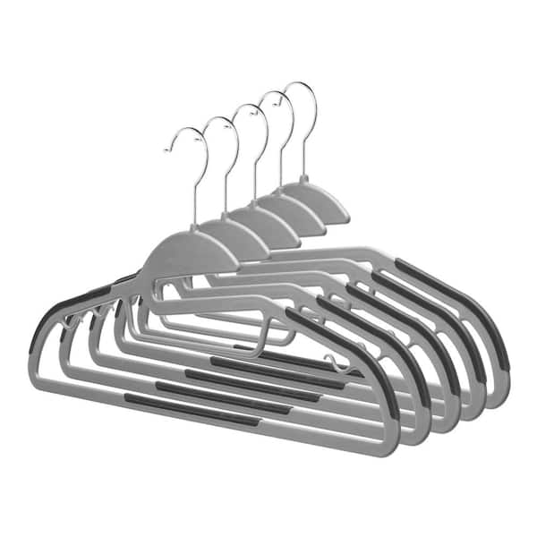 Plastic Hangers Durable Slim Stylish New in Pack of 30 & 150, Gray