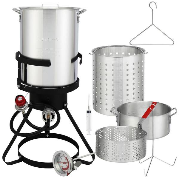 Backyard Pro Turkey Fryer / Seafood Boiler (30 Qt.)