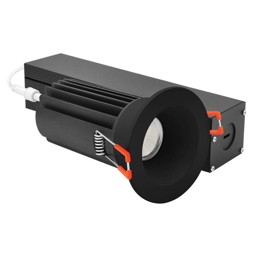 2 In. Integrated LED Regressed Light with Round Black Trim 5CCT, CRI90 Dimmable, 14/20W, 38° Beam, 1200/1700LM, 277V price history on PriceWatchPro