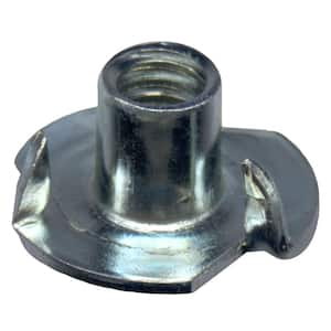 M8-1.25 Zinc-Plated Steel T-Nut (2-Piece per Bag)