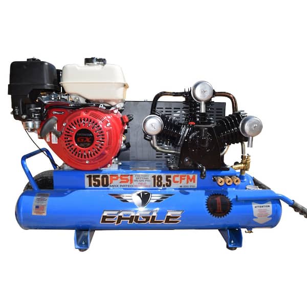 Eagle 10 Gal. Honda Gas Wheelbarrow Air Compressor
