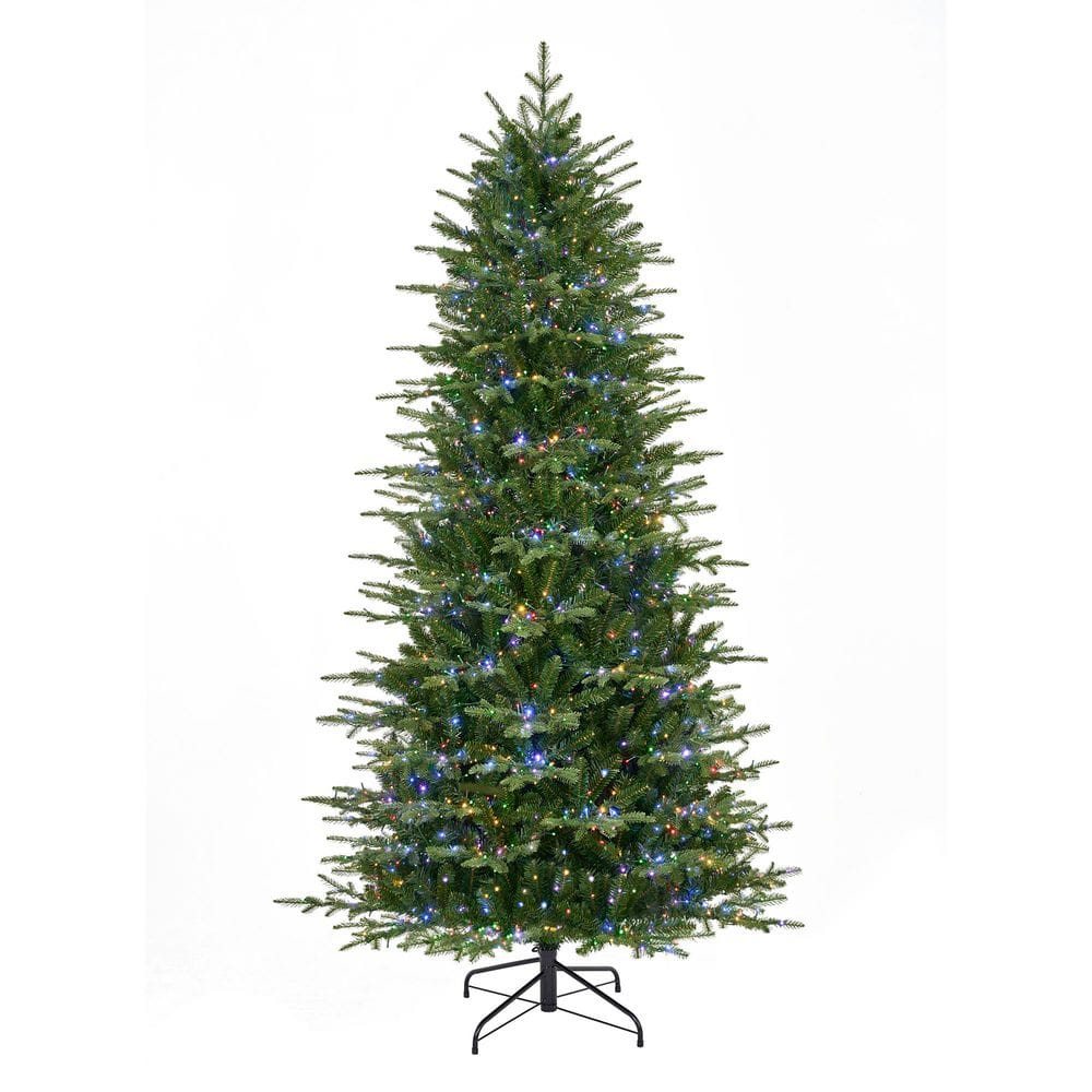 7.5ft Pre-Lit Green Full Fir Memory wire Artificial Christmas Tree with 2000 Micro Lights, 10 Function, Remote Control price history on PriceWatchPro