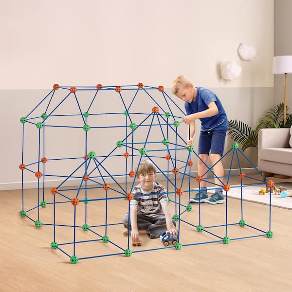 VEVOR Fort Building Kit for Kids, 180PCS STEM Building Toys