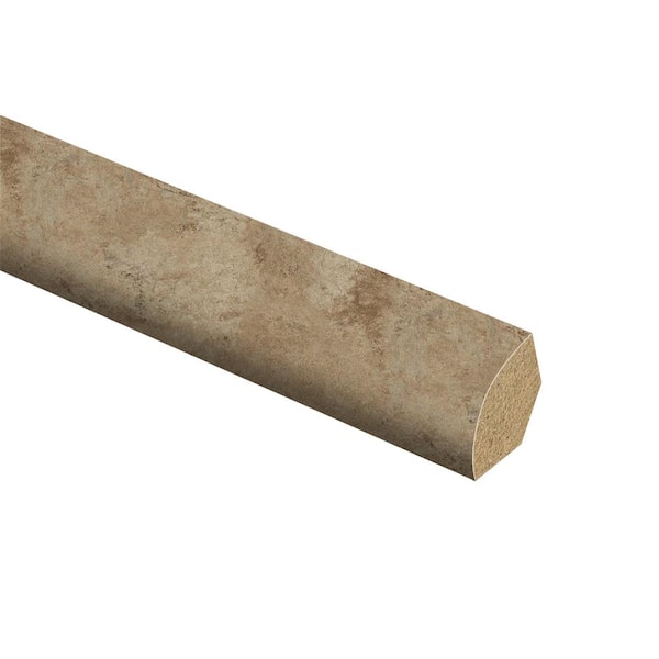 Zamma Sheridan Slate 5/8 in. Thick x 3/4 in. Wide x 94 in. Length Vinyl Quarter Round Molding
