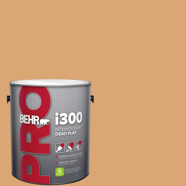 BEHR PRO 1 gal. #BIC-14 Fresh Nectar Dead Flat Interior Paint